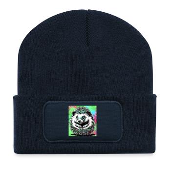 hedgehog - Recycled Patch Beanie - french navy - Front