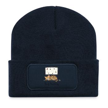 Bengal Cat IT & Programmer Humor - Recycled Patch Beanie - french navy - Front