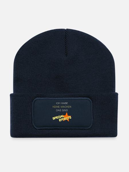 Special_Effects - Recycelte Patch Beanie - French Navy