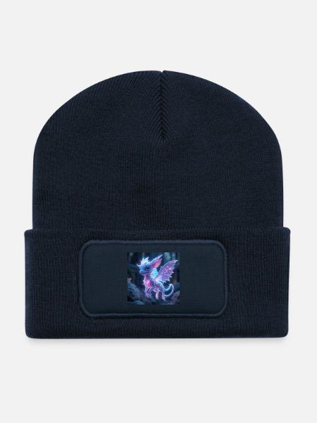 Laulana - Recycelte Patch Beanie - French Navy
