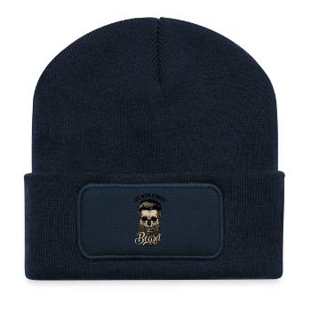 Great Beard - Recycled Patch Beanie - french navy - Front