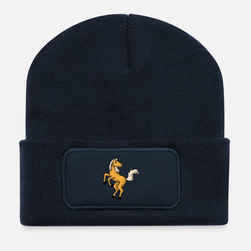 Horsemeat - Recycled Patch Beanie - french navy