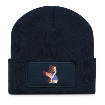 Emma Student - Recycled Patch Beanie - french navy - Front