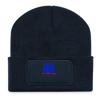 Free hugs - Recycled Patch Beanie - french navy - Front