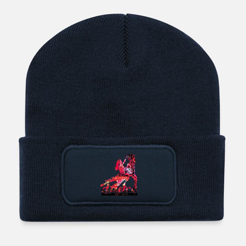 love to dance - Recycled Patch Beanie - french navy