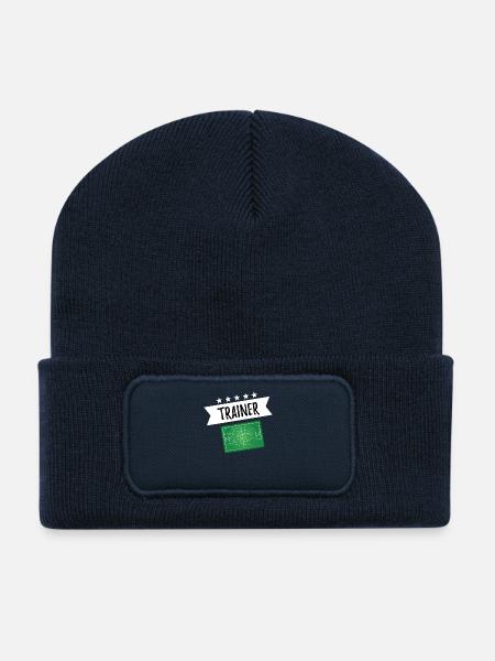 Trainer Taktiktafel - Recycelte Patch Beanie - French Navy