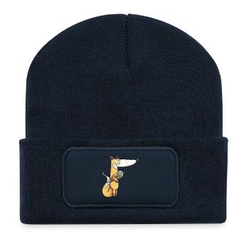 Schoolchild Fuchs I Einschulung Erstklässler - Recycled Patch Beanie - french navy - Front
