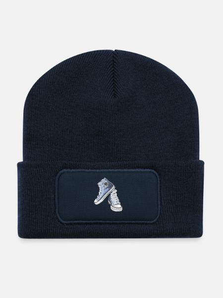 sneakers - Recycled Patch Beanie - french navy