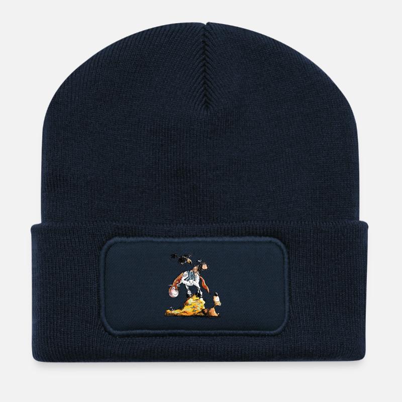 Geringster Widerstand - Recycelte Patch Beanie - French Navy