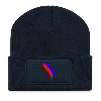 Polyamory Flag Polyamorous Flag Pride Polyamory - Recycled Patch Beanie - french navy - Front