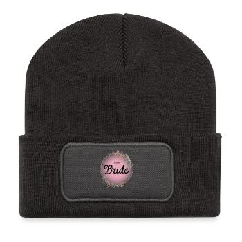 Équipe Bride4 - Beanie recyclé à patch - charbon - Devant