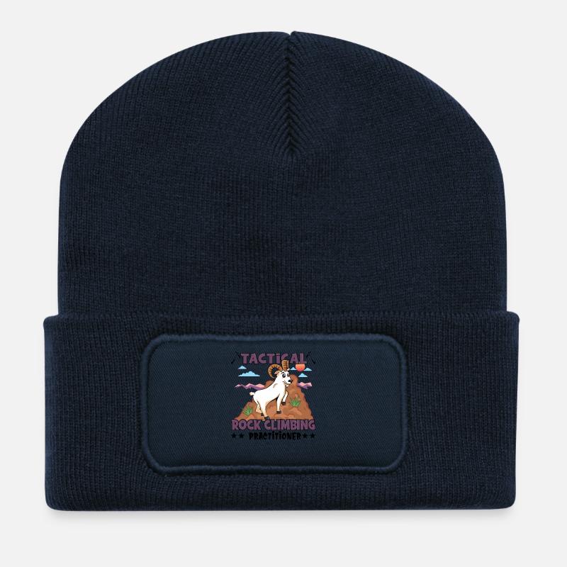 Tactical Rock Climbing Practioner - Recycled Patch Beanie - french navy