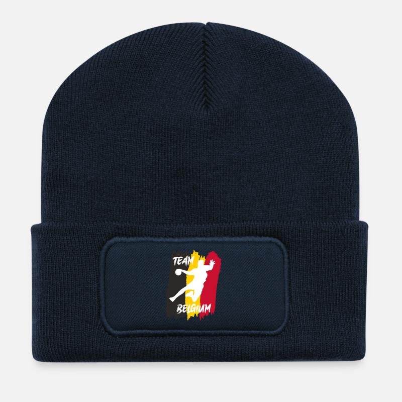 Handball Team Belgium - Recycled Patch Beanie - french navy