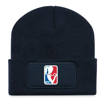 MBW Silhouette Balllogo - Recycelte Patch Beanie - French Navy - Vorne