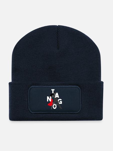 Tango Tänzer - Recycelte Patch Beanie - French Navy