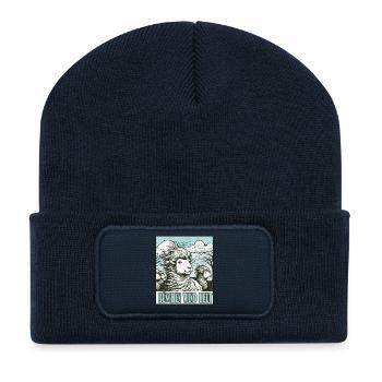schaf Usedom T-Shirt – Ostsee Streetwear Design - Recycled Patch Beanie - french navy - Front