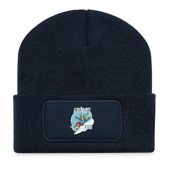 Ski Club de l’Apès - Beanie recyclé à patch - bleu marine - Devant