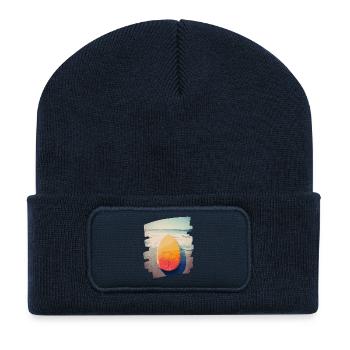 Surfboard - Recycled Patch Beanie - french navy - Front