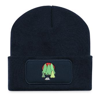 Knights Heroes Medieval Sword Swords Fable - Recycled Patch Beanie - french navy - Front