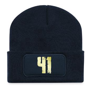 42 Number Vintage - Recycled Patch Beanie - french navy - Front