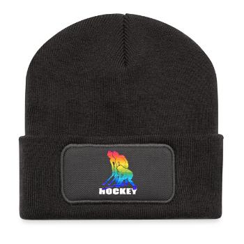 Hockey Field Hockey Hockey Girl Hockey Season - Recycled Patch Beanie - dark grey - Front
