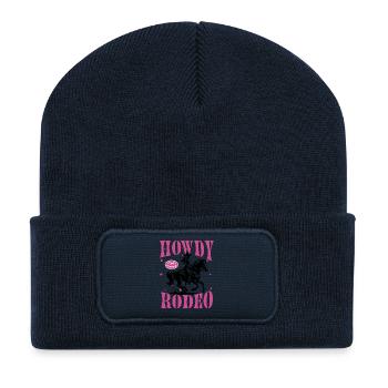 Howdy Rodeo – Not for Beginners - Recycled Patch Beanie - french navy - Front