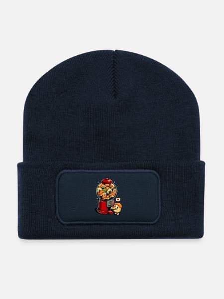 Gumball - Sushis aux boules de gomme - Beanie recyclé à patch - bleu marine
