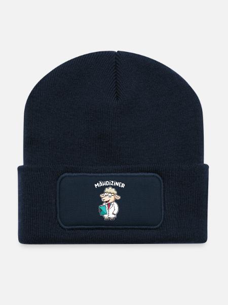 Arzt Doktor Mediziner Facharzt Mähdiziner - Recycelte Patch Beanie - French Navy