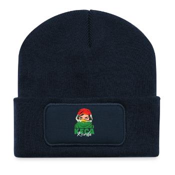 Kurdistan Kurds Kurd standard print - Recycled Patch Beanie - french navy - Front