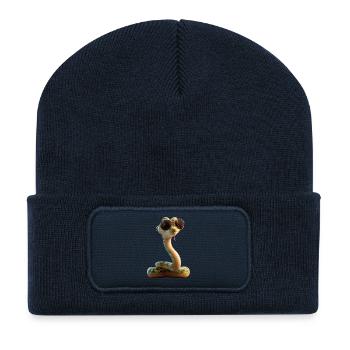 snake, python, cobra, rattlesnake, snakes - Recycled Patch Beanie - french navy - Front