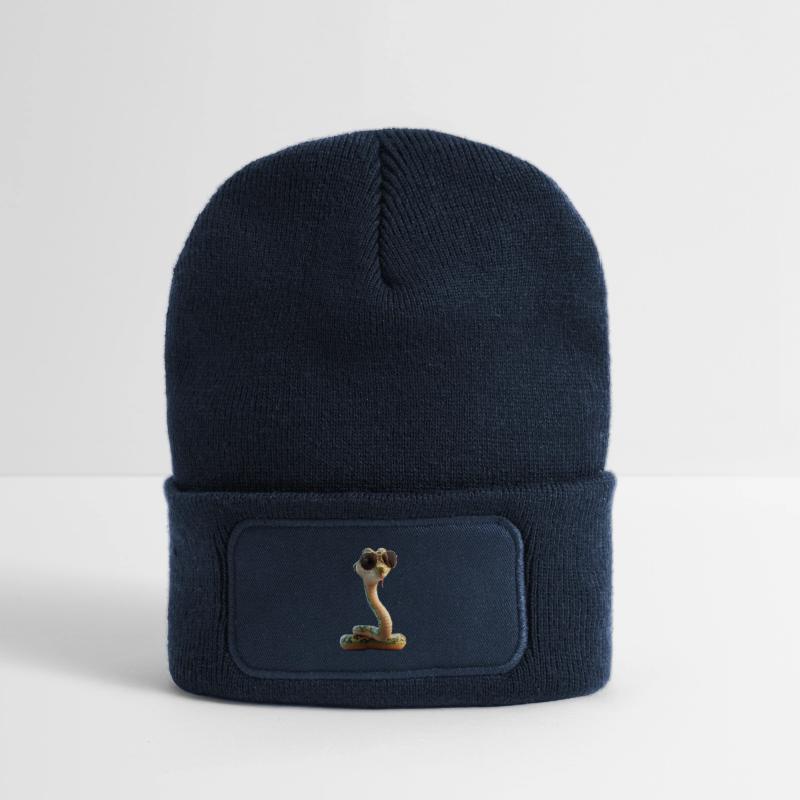 snake, python, cobra, rattlesnake, snakes Recycled Patch Beanie