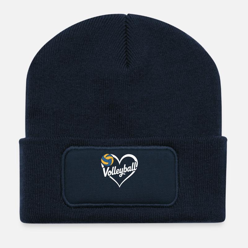 Volleyball - Recycled Patch Beanie - french navy