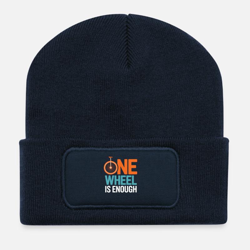 Einrad - Recycelte Patch Beanie - French Navy