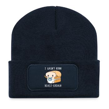 Bäcker Bäckerin Backen - Recycelte Patch Beanie - French Navy - Vorne
