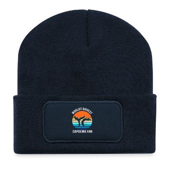 Capoeira - Recycled Patch Beanie - french navy - Front