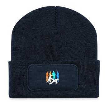 Capoeira - Recycled Patch Beanie - french navy - Front