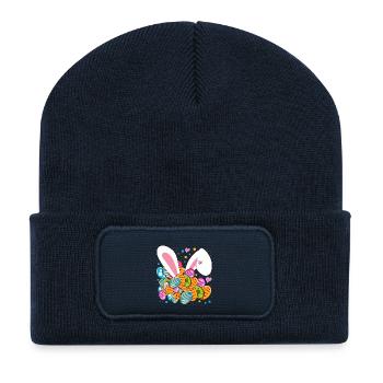 Oster Kawaii Aesthetics - Recycled Patch Beanie - french navy - Front