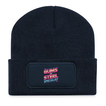 Periodontist Gums of Steel Specialist Oral Health - Recycled Patch Beanie - french navy - Front