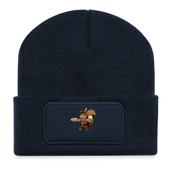 Costume d’écureuil Kaiserschmarrn Kaiserschmarren - Beanie recyclé à patch - bleu marine - Devant