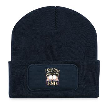 Pediatric OT A Short Story I Am School Based OT - Recycelte Patch Beanie - French Navy - Vorne