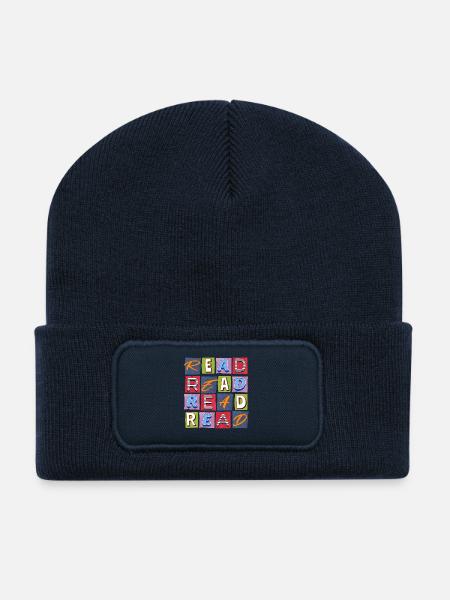Read Design - Papierlook/Paperlook - Recycled Patch Beanie - french navy
