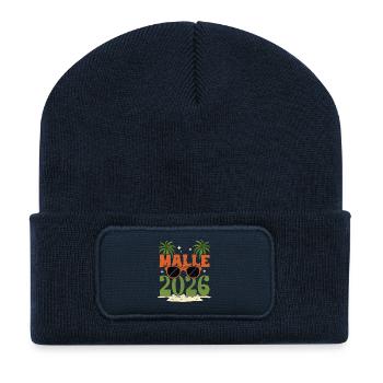 Malle 2026 - Recycelte Patch Beanie - French Navy - Vorne
