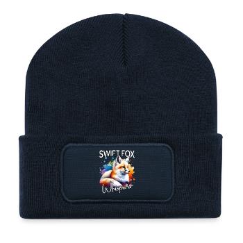 Swiftfuchs Whisperer - Recycled Patch Beanie - french navy - Front