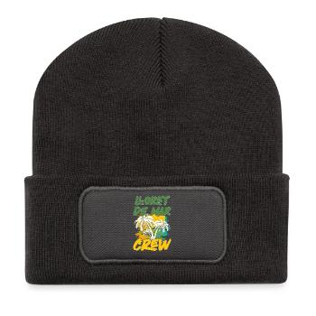 Lloret De Mar Crew - Recycled Patch Beanie - dark grey - Front