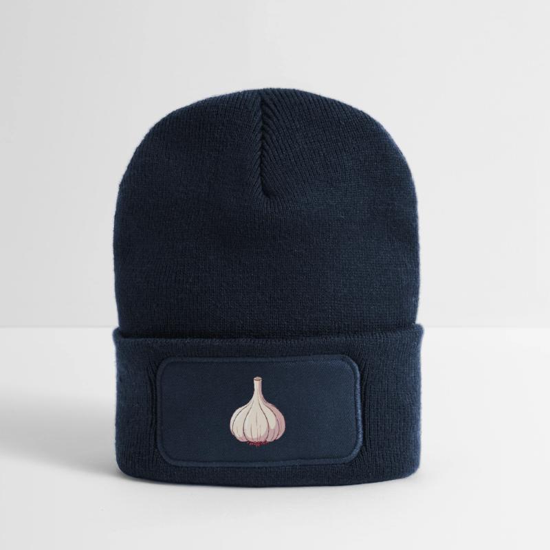 Ail Beanie recyclé à patch