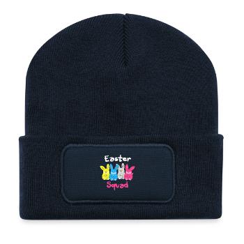 Easter Squad Bunnies - Recycled Patch Beanie - french navy - Front