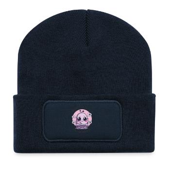 Ich höre zu und bin verwirrt, Außerirdischer - Recycelte Patch Beanie - French Navy - Vorne
