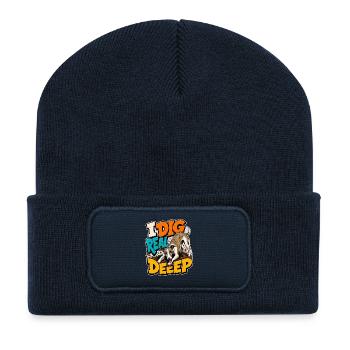 Whippet - Recycled Patch Beanie - french navy - Front