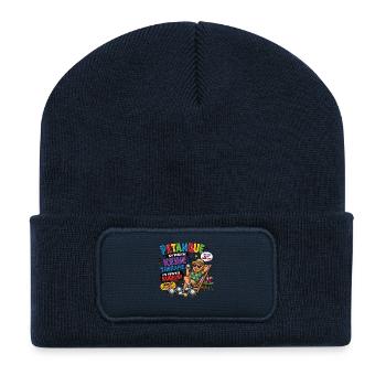  Petanque Ich Brauche Keine Therapie Ich Muss Nur - Recycelte Patch Beanie - French Navy - Vorne