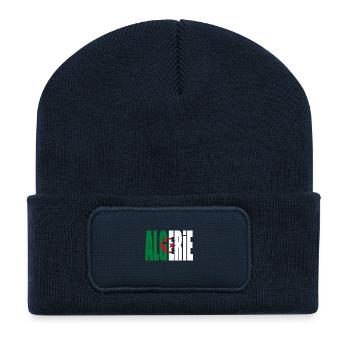 Algeria - Recycled Patch Beanie - french navy - Front